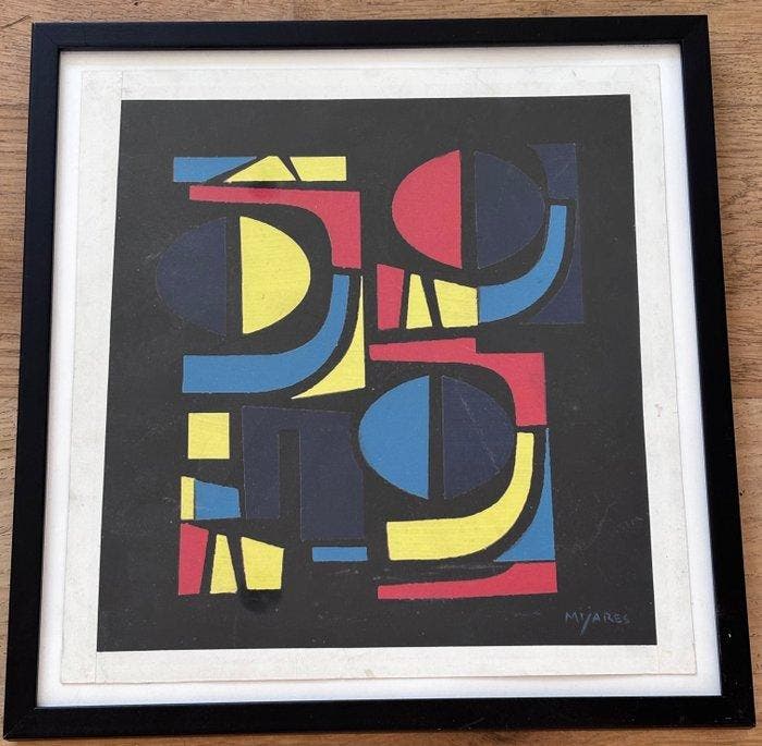 José Maria Mijares (1921-2004) - Zonder titel, Antiquités & Art, Art | Peinture | Moderne