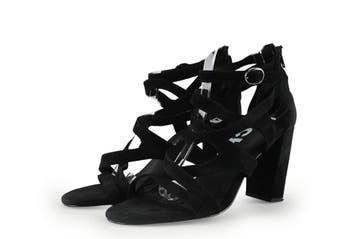 Sacha Sandalen in maat 42 Zwart, Kleding | Dames, Schoenen, Verzenden, Zwart, Sandalen of Muiltjes, Zo goed als nieuw