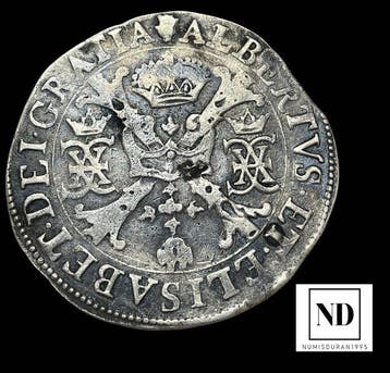 Spaanse Nederlanden. Albrecht en Isabella. Patagon 1616 -