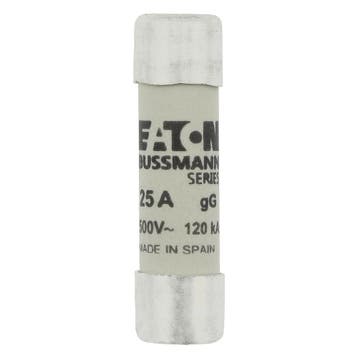 Fusible Cylindrique Basse Tension 25A 500V AC 10x38mm IEC -, Verzenden
