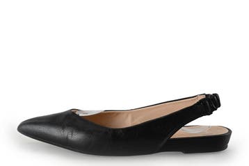Manfield Slingbacks in maat 39 Zwart, Kleding | Dames, Verzenden, Zwart, Manfield, Gedragen
