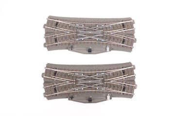 Märklin H0 - 24624 - Modeltreinsporen (2) - C-rails, Nieuw