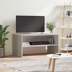 vidaXL Tv-meubel 80x40x40 cm bewerkt hout grijs sonoma, Huis en Inrichting, Kasten |Televisiemeubels, Verzenden, Nieuw