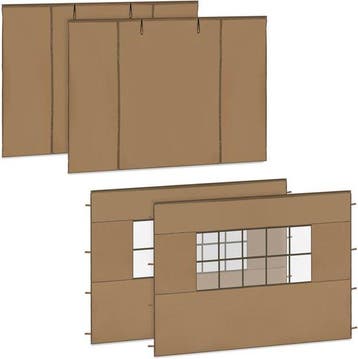 2dekans | VONROC Zijwanden Set - Voor Premium Partytent, Ophalen of Verzenden, Nieuw