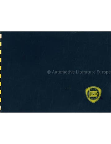 1965 LANCIA SERVICE INSTRUCTIEBOEKJE ITALIAANS