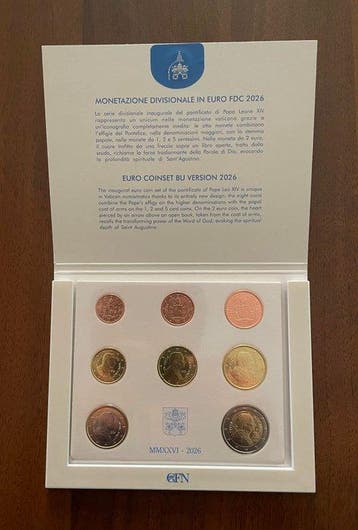 Vaticaan. Year Set (BU) 2026 (Zonder minimumprijs)