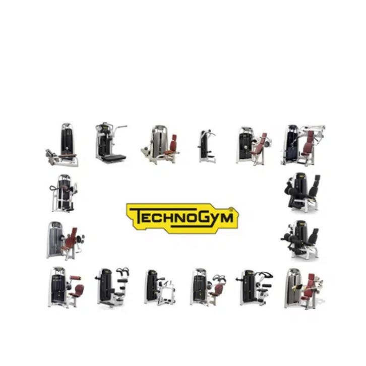 Technogym - Selection White - Kracht Set - 16 Apparaten, Sports & Fitness, Appareils de fitness, Enlèvement ou Envoi