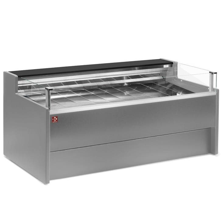 Gekoelde toonbank met glas Self-service, geventileerd, met r, Zakelijke goederen, Horeca | Keukenapparatuur, Koelen en Vriezen