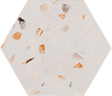 25,8X29 HEXAGON DORIA BIANCO Mat, Ophalen of Verzenden, Nieuw