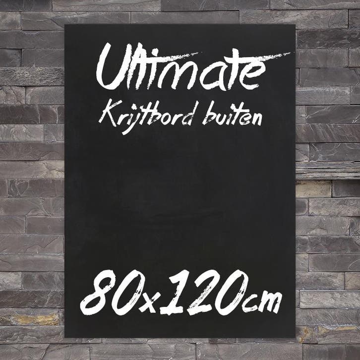 Krijtbord Buiten Ultimate 80x120 cm, Huis en Inrichting, Woonaccessoires | Lijsten, Verzenden