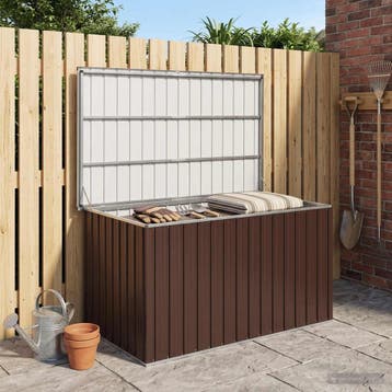 vidaXL Tuinbox 171x99x93 cm bruin, Tuin en Terras, Bergingen en Tuinkasten, Verzenden, Nieuw