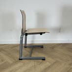 ahrend schoolstoel - stapelstoel, zithoogte 45 cm, ahorn, Gebruikt, Hout, Eén