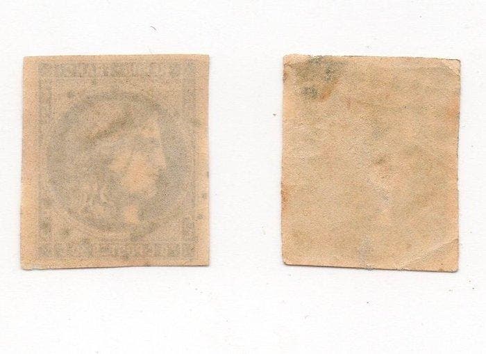 France 1870 - Émission de Bordeaux 30c brun - brun clair -, Postzegels en Munten, Postzegels | Europa | Frankrijk
