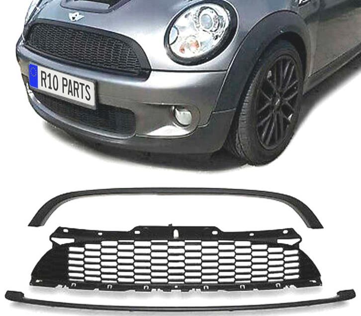 CALANDRE MINI COOPER R56 R57 R55 10-15 LOOK JCW NOIR BRILLAN, Autos : Pièces & Accessoires, Carrosserie & Tôlerie, Envoi