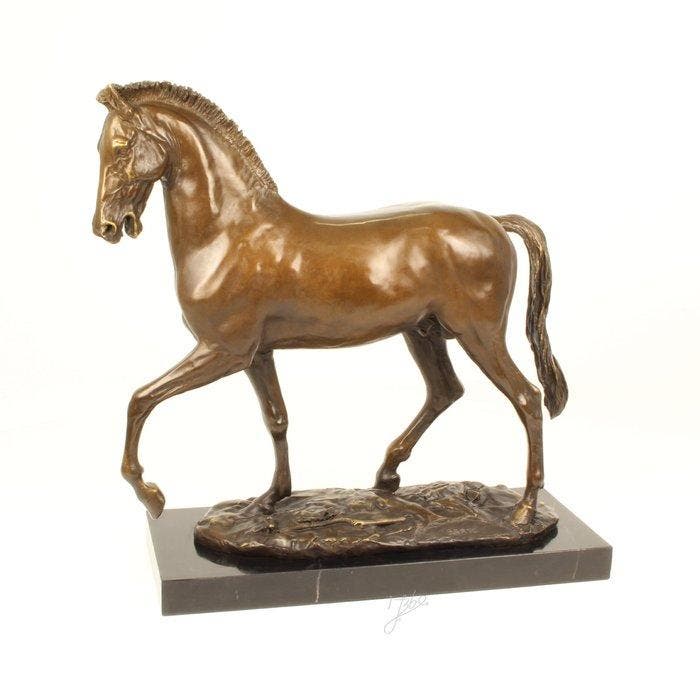 sculptuur, Spectacular High-End Luxury Art Deco Bronze, Antiquités & Art, Curiosités & Brocante