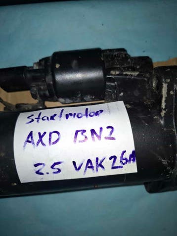VOLKSWAGEN TRANSPORTER T5 2.5 TDI STARTMOTOR  VAK 26A, Ophalen of Verzenden, Gebruikt, Volkswagen