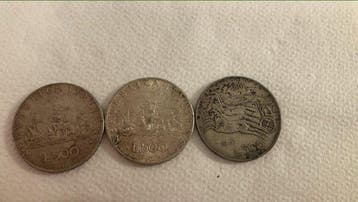 Italië, Republiek 500 Lire argento (3 monete) (Zonder