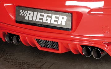 Rieger einddemper li/re 4x76, met stans, Type 14 Astra H | A, Auto-onderdelen, Verzenden, Nieuw, Opel