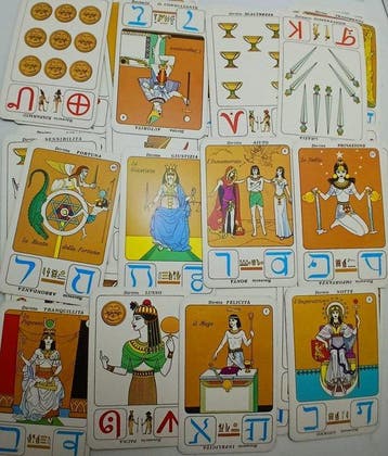 Cartes de tarot - Papier