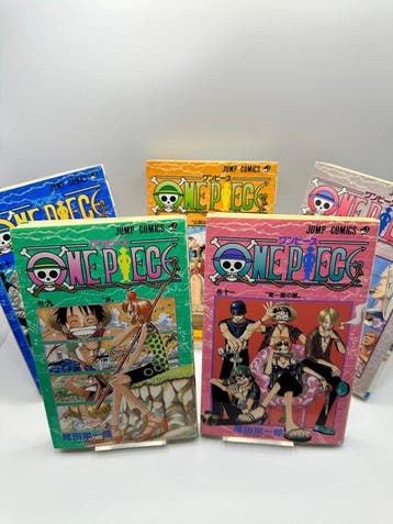 One Piece - Vol. 9-13 - Japanese edition - 5 Comic - EO -