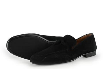 Manfield Loafers in maat 43 Zwart, Kleding | Dames, Verzenden, Zwart, Overige typen, Manfield