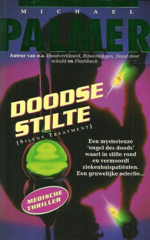 Doodse stilte - Palmer, Livres, Thrillers, Envoi