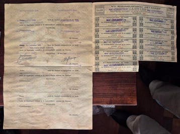 Nederland. 1000 Gulden - 1923 - Rozijnazijnfabriek Het