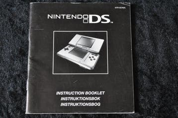 Nintendo DS Nintendo DS Manual Only NTR-SCN(A), Verzenden