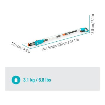 Gardena TCS 20/18V P4A accu-hoogsnoeier 20 cm zonder accu, Ophalen of Verzenden, Nieuw