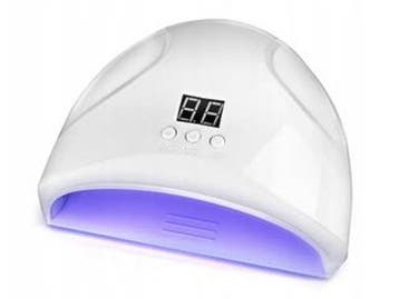 Veiling - Hybride kitlamp 12 led uv met 12w freesmachine, Nieuw