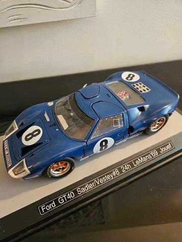 Jouef Transkit 1:43 - Modelauto - Ford GT40 Sadler/Vestey #8, Nieuw