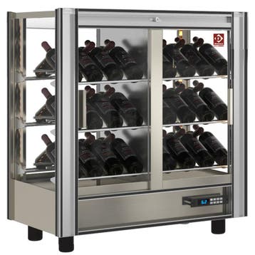 Wijnkoelvitrine | Doorgeefsysteem | 216L (42x 75cl) |, Verzenden, Nieuw in verpakking