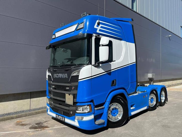 Veiling: Chassis Cabine Scania R530 V8 Diesel 2021, Auto's, Vrachtwagens, Ophalen