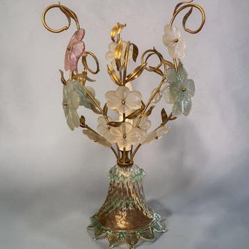 Tafellamp - in Murano-glas