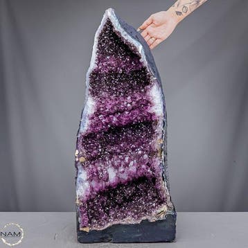 Spectaculair 41 kg amethist-kathedraal-druse – imposant