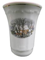 Sierbord en vaasje van Avon, Verzenden, Gebruikt