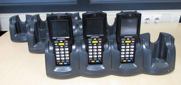 Motorola scannerhouder met handscanner, Electroménager, Électroménager & Équipement Autre