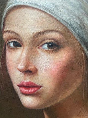Giuseppe Giglio (1957) - La ragazza di lino