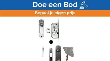 Bieden: Wurth Stainless Steel Sliding Door Lock for Marine, Ophalen of Verzenden, Nieuw