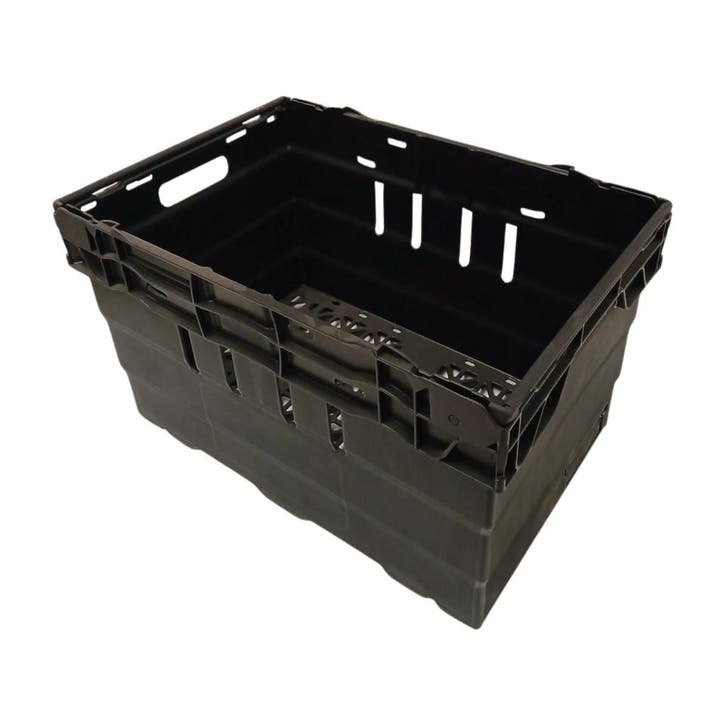 Nestbare Stapelbak 600x400x350 mm euronorm zwart, Zakelijke goederen, Horeca | Overige, Ophalen of Verzenden