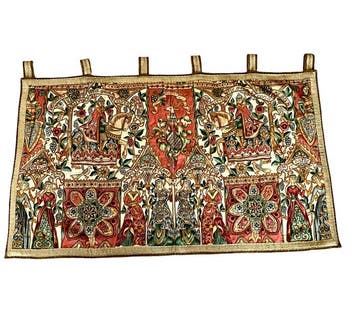 Tapisserie - 76 cm - 114 cm - Scènes médiévales