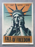 Shepard Fairey (OBEY) (1970) - Fall of Freedom