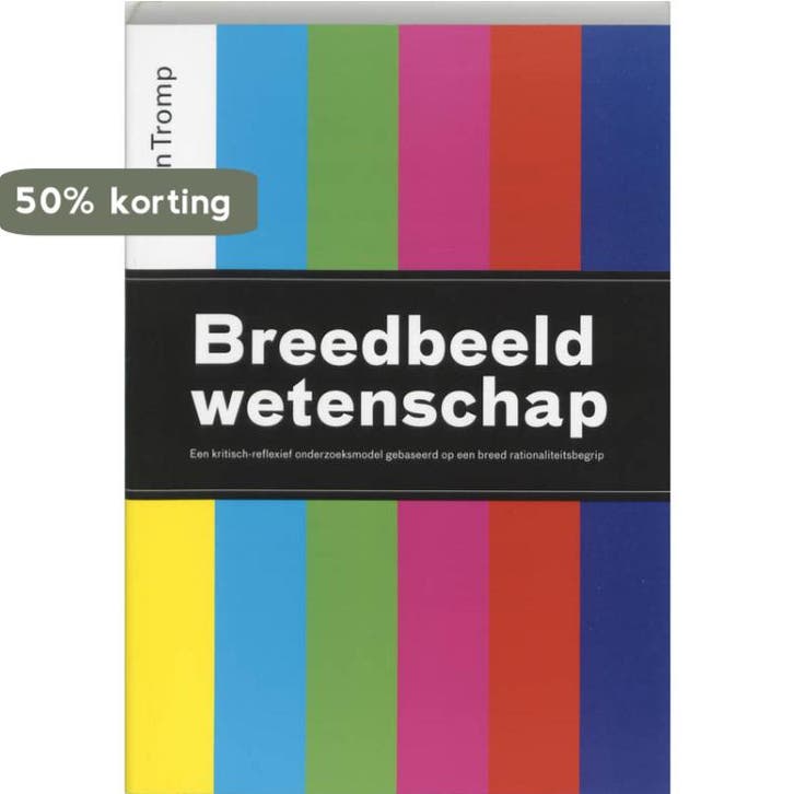 Breedbeeld wetenschap 9789062244560 J.C. Tromp, Livres, Philosophie, Envoi