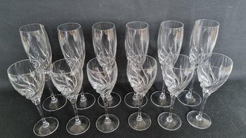 Toscane - Service de boisson (12) - Cristal - Wedgwood neuf,, Antiek en Kunst