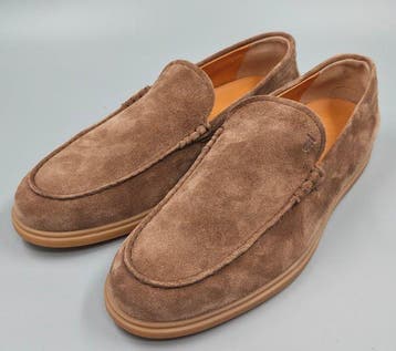 Tods-UK10-Suède - Loafers - Maat: EU 44, Nieuw