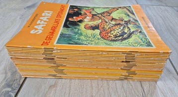 Safari 1 t/m 24 - Complete reeks SC - 24 Album - Eerste druk, Boeken, Nieuw