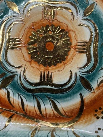 Keramis Boch - Raymond Chevalier - Plat - Faïence - Assiette