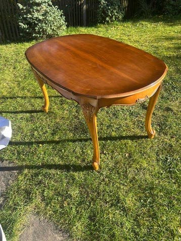 Tafel - Clubtisch, Ziemmertisch, - massief hout - CLUBTISCH, Nieuw