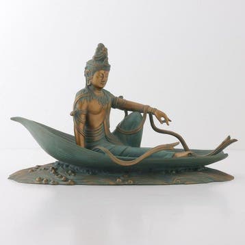 Ichiyo Kannon Bronze Sculpture by Seizan Osada — Limited