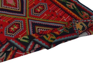 Zeldzame antieke XXL-Kelim - Gereinigd - Vloerkleed - 500 cm, Nieuw